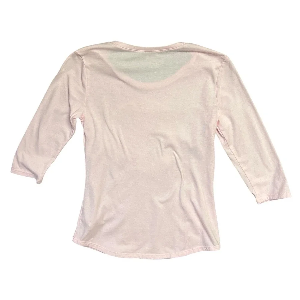 Justice Active T-Shirt Size 12 Light Pink Reversible Sequin Soccer Ball Athletic